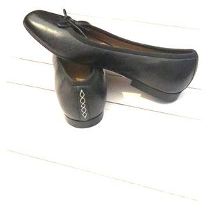 Ballet Flats - Black Italian